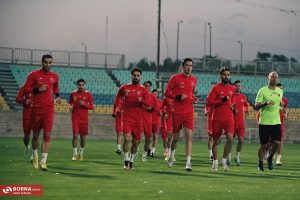 تمرین تیم فوتبال پرسپولیس تهران 3 تمرین تیم فوتبال پرسپولیس تهران