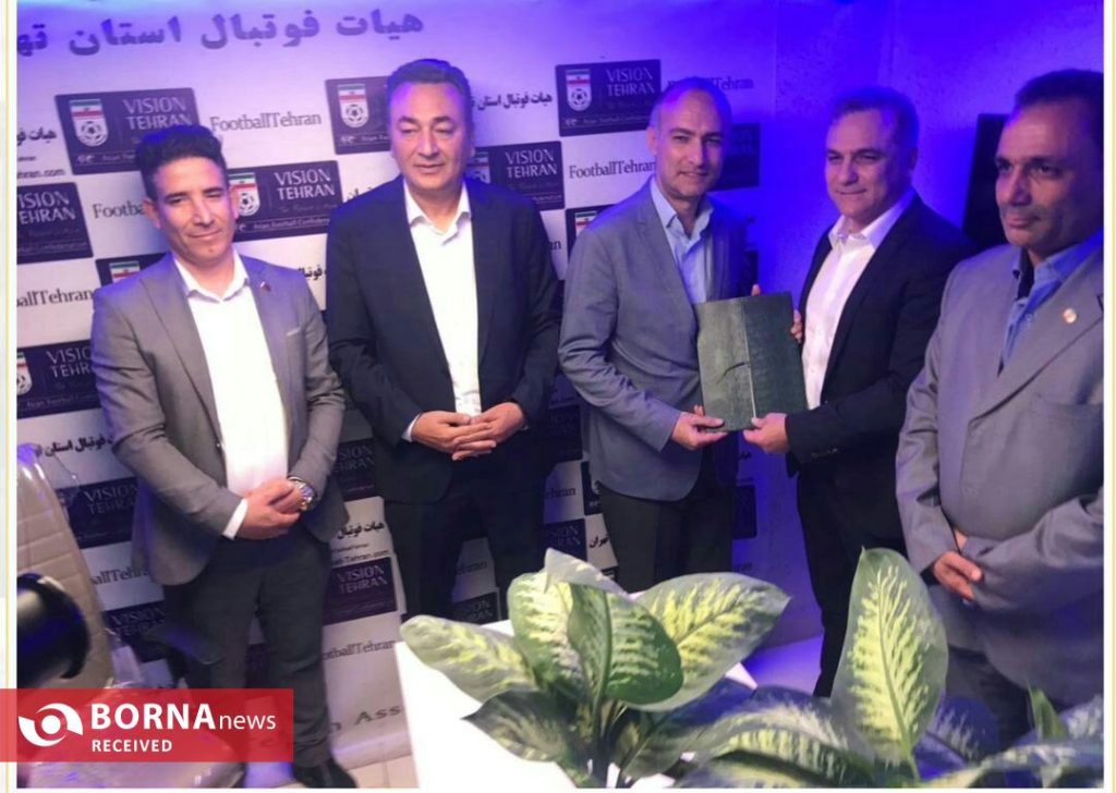 تودیع و معارفه میرشاد ماجدی رئیس هیات فوتبال استان تهران