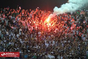 در حاشیه دیدار ملوان _ پرسپولیس