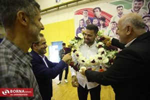 مراسم استقبال از کاروان ورزشکاران و مدال آوران گیلانی اعزامی به بازیهای آسیایی