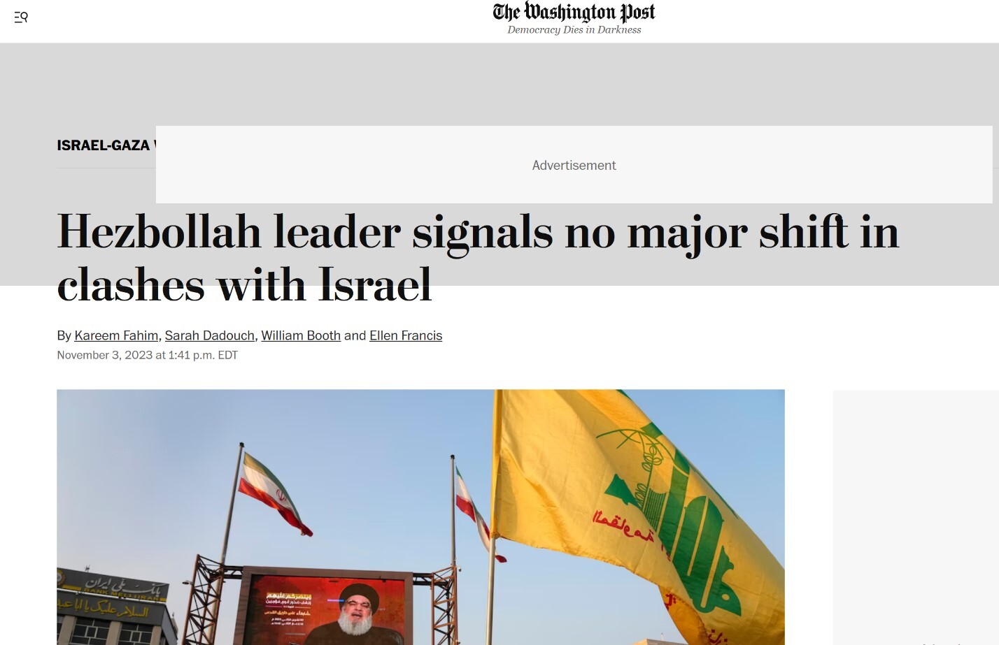 بازتاب سخنان سید حسن نصرالله در رسانههای دنیا/ روزنامه صهیونیستی: نصراالله ضعف نظامی اسرائیل را به سخره گرفت بازتاب سخنان سید حسن نصرالله در رسانههای دنیا/ روزنامه صهیونیستی: نصراالله ضعف نظامی اسرائیل را به سخره گرفت