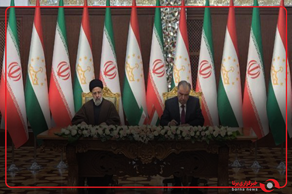 ۱۸ سند همکاری و یک بیانیه مشترک میان ایران و تاجیکستان امضا شد
