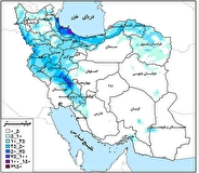 وقوع بارش‌ها عمدتا در مناطق غرب، شمال و شمال غربی کشور