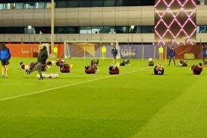 اکرم عفیف در آخرین جلسه تمرینی تذکر گرفت 9 اکرم عفیف در آخرین جلسه تمرینی تذکر گرفت