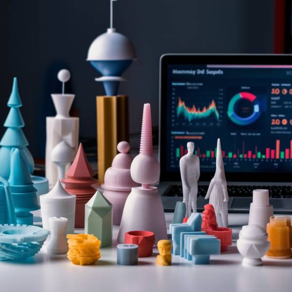 +۲۰ راه برای کسب درآمد با پرینتر سه بعدی_دلخوش 15 ساخت مجسمه یا قطعات سفارشی دکوری برای کسب درآمد از پرینتر سه بعدی