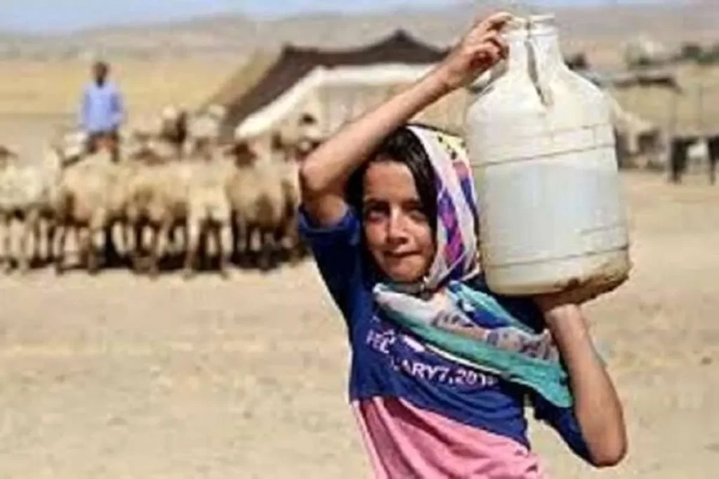 ۴۰ درصد عشایر از آب پایدار بهره‌مند نیستند