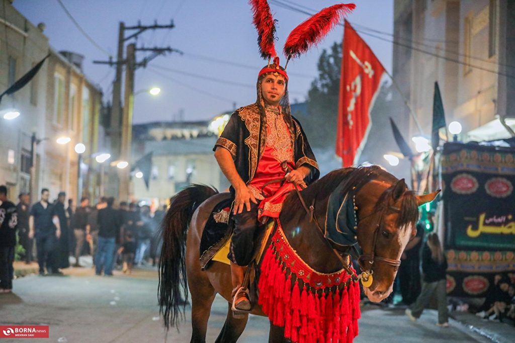 عزاداری غروب روز عاشورا - روستای گوار اراک