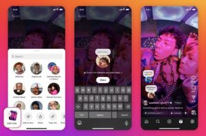 کاربران اینستاگرام می‌توانند نوت‌های موقت روی ریل‌ها و پست‌ها قرار دهند