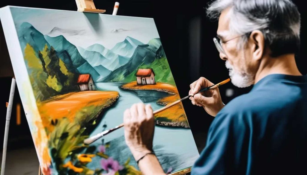 معرفی ابزارهای ضروری برای شروع نقاشی روی بوم