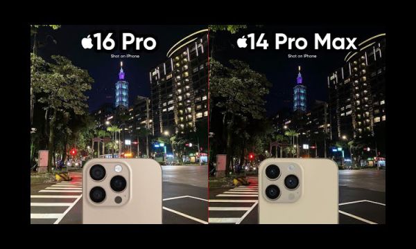 بازدید کامل آیفون 16 پرو و آیفون 14 پرو مکس؛ کدام گزینه مناسب شما است؟_دلخوش 7 مقایسه کیفیت عکاسی در شب با آیفون 16 پرو و 14 پرو مکس.