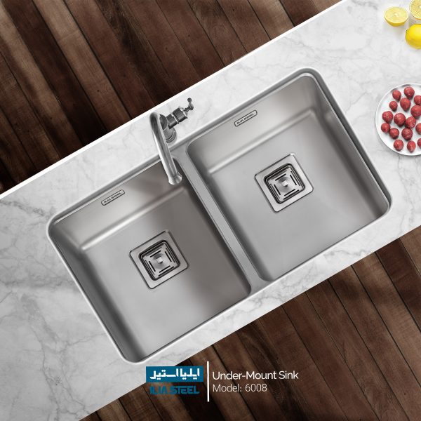 تحلیل و بازدید جامع 8 دسته بندی گوناگون سینک ظرفشویی ایلیااستیل_دلخوش 21 سینک کورینی ایلیااستیل