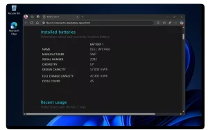 بازدید سلامت باتری لپ تاپ دل: نحوه تست حالت باتری در ویندوز_دلخوش 11 بررسی سلامت باتری در ویندوز