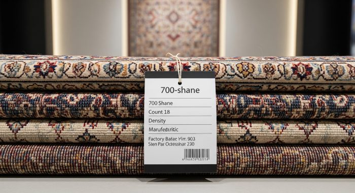 مشخصات فرش ۷۰۰ شانه تقلبی چیست_دلخوش 8 فرش 700 شانه کاشان